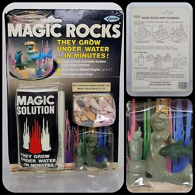 MAGIC ROCKS Mermaid #8903 SEALED - PACKAGE WEAR  Vintage 1985 Craft House Avalon • $27.95