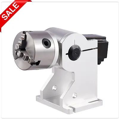 OMTech Rotary Axis 80mm 3 Jaw Rotary Attachment For Fiber Laser Engraver Marker • $279.99