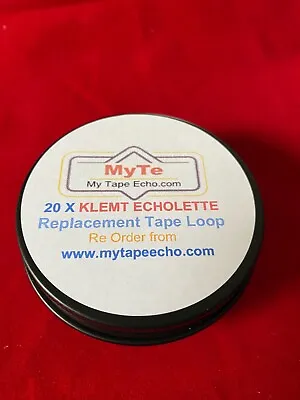 20 X KLEMT ECHOLETTE Tape Echo Loops NG E51 All Models • $23.99