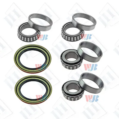 6Pcs/Set Front Wheel Bearing And Seal Kit For 1975-1985 1987-1996 Ford F-150 RWD • $27.45