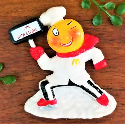 Vintage Ronald McDonalds Fridge Magnet Speedee 1997 Retro Highly Collectible  • $17.74