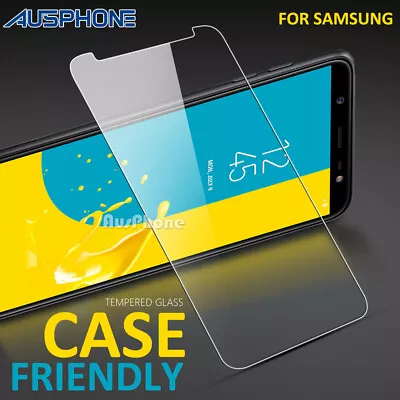 $4.95 • Buy 2x Tempered Glass Screen Protector For Samsung Galaxy J2 Pro A8 J8 2018 A5 J7 J5