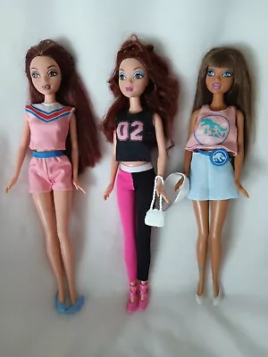  My Scene  3 Barbie Dolls - Chelsea & Madison • $90