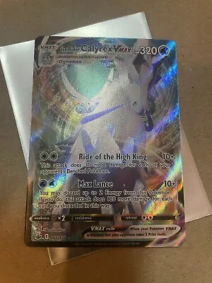 Ice Rider Calyrex VMAX - 046/198 Chilling Reign (Pokemon) Full Art Ultra Rare • $3