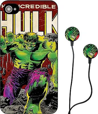£7.99 • Buy Marvel Comics Hulk Iron Man Headphones And Iphone 5 Case Cover Ipad Ipod Retro