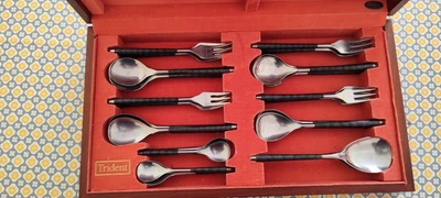 £125 • Buy Spear And Jackson Trident Cutlery Set, 6 Place Settings And Two Serving Spoons