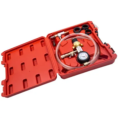 $79.52 • Buy Auto Cooling System Vacuum Radiator Refill Purge Adapters Tools Kit 35-48mm