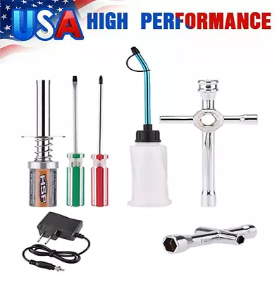 Redcat Nitro Starter Glow Plug Igniter Charger Bottle &Tool For 1/10 RC Car C1Q0 • $19.48