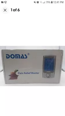 Domas Pain Relief Master Model SM9126 TENS&PMS NEW IN BOX SEALED • $16.90