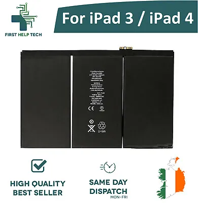 £20 • Buy Replacement Battery For Apple IPad 3 / IPad 4 Battery 11560mAh 3.7V A1389 New