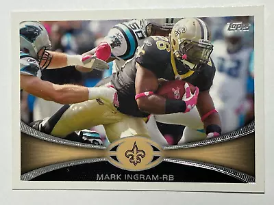 2012 Topps #106 Mark Ingram New Orleans Saints • $0.99