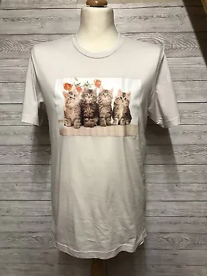 Adidas Y-3 Yohji Yamamoto Unreleased Sample Beige T Shirt Kitten Size Medium • £99.99