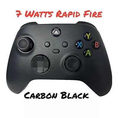Microsoft Xbox One Series X/S Carbon Black 7 Watts Modded Rapid Fire Controller • $117.44