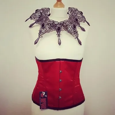 Corset Red Satin 32” Ex Stock RRP £40 • £19.99