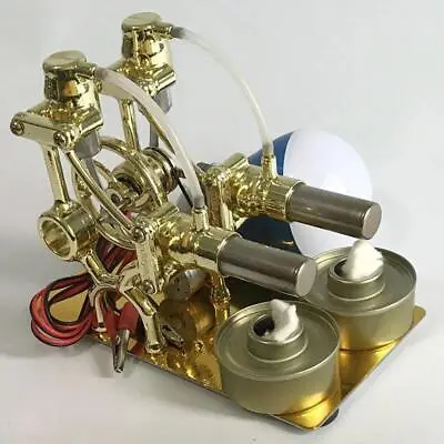 Advance Hot Air Stirling Engine Experiment Model Electric Generator Educational • $79.99