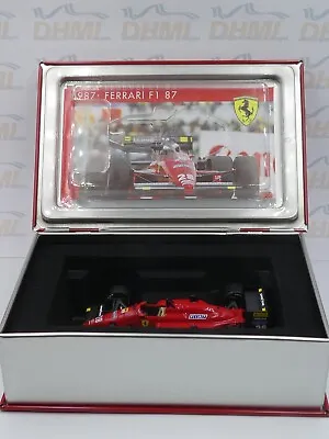 La Storia 1:43 Gerhard Berger Ferrari F1-87 #28 F1 1987 SF12/87 • £40