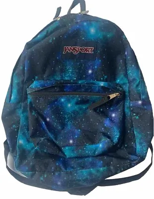 JanSport Backpack Superbreak Galaxy Space Stars Constellation Laptop School Bag • $12.80