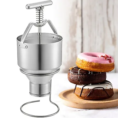 Professional Manual Donut Depositor Kitchen Donut Dispenser With Stand New • $74.10