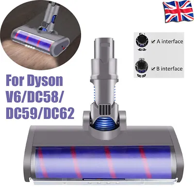 For Dyson V6 Cordless Floor Brush Head Sweeper Vacuum Cleaner Tools Replacement • £25.99