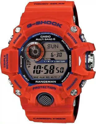 Casio G-Shock Rangeman Kobe City Fire Department Tie-Up Gw-9400Fbj-4Jr Mens • $1986.63