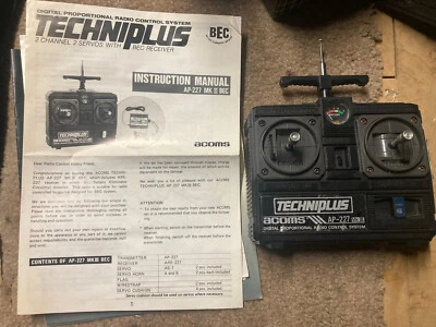 Acoms Techniplus Ap-227 Mk3 Transmitter RC Remote For Tamiya HPI RC Cars • £33