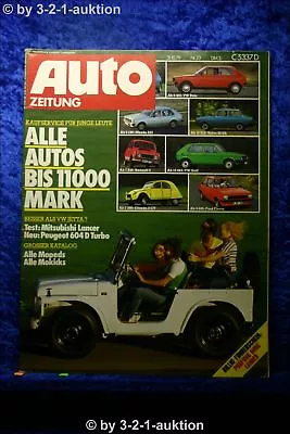 Car Newspaper 23/79 Mitsubishi Lancer Peugeot 604 D Turbo All Mopeds & Moped • $10.04