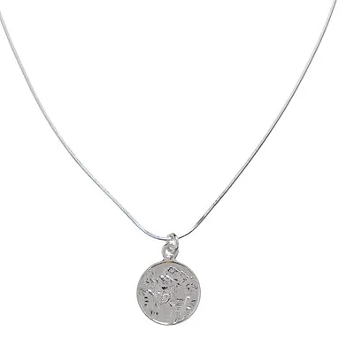 Saint St Christopher Sterling Silver NecklaceTales From The Earth Gift Boxed • £48