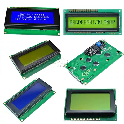 1601 1602 1604 0802 2004 12864 LCD I2C 16x1 16x2 20x4 Display Module For Arduino • £1.19