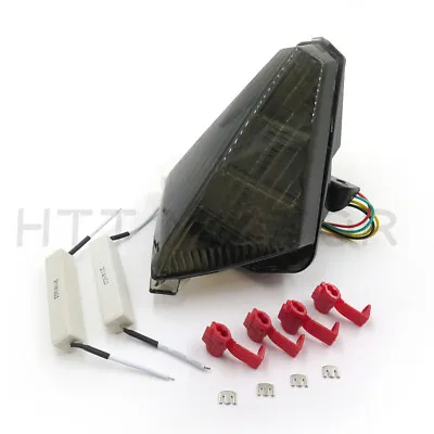 Tail Light Brake Light Turn Signals For Yamaha Yzf R1 Yzfr1 Yzf-R1 07 08 Smoke • $29.19