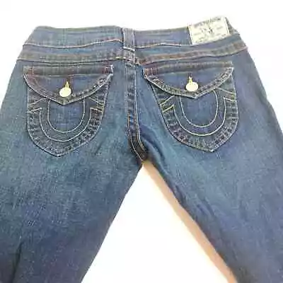 True Religion Joey Boot-cut Destroyed Jeans Size 29 • $20
