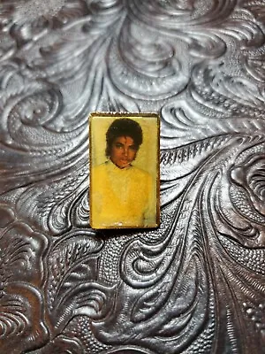 Micheal Jackson Vintage Original Metal Lapel Pin From 80's King Of Pop • $10.50