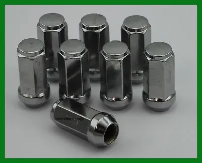 Trailer Chrome Lug Wheel Nut Trailer 9/16  Wheel Acorn -Set Of 8 Lugnuts • $30.25