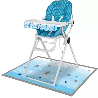 Twinkle  Twinkle One Little Star Boy High Chair Kit 1st Birthday Party Supplies  • $13.99