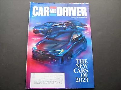 Car And Driver October 2022--new 2023 Car's Ford Ram Toyota Truck Comparisons • $8.99