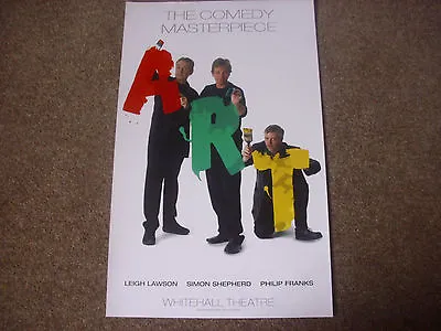 ART  Comedy Masterpiece  Lawson Shepherd & Franks  WHITEHALL Theatre  Poster • £12.99