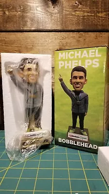 MICHAEL PHELPS U.S. Venture Open Autographed Bobblehead Olympics Swimming Gold • $500