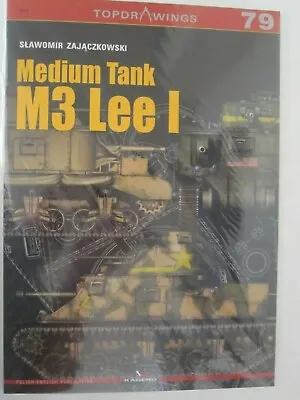 Medium Tank M3 Lee I - Kagero Top Drawings 79 • $19.99