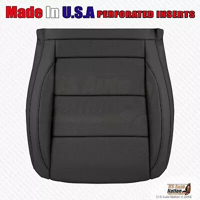 2008 2009 2010 Volkswagen Jetta Driver Bottom Perforated Vinyl Seat Cover Black • $144.49