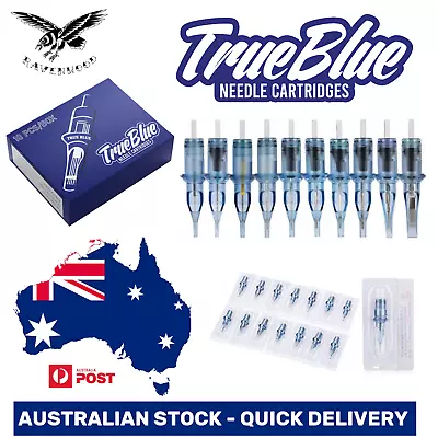 True Blue Disposable Tattoo Cartridge Needles 1RL 3RL 5RL 7RL 9RL 11RL RM RS RL • $29.95