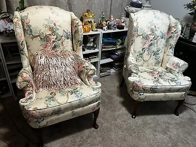 Cool Pair Vintage Mid Century Modern Lounge Club Arm Chairs • $450