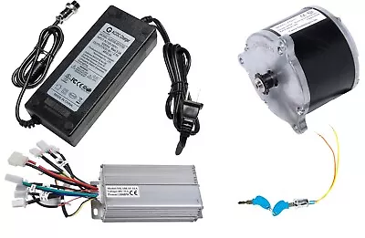 Electric Scooter GoKart Motor Kit Currie Face 48V 900W Control Charger Throttle • $199.99