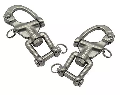 Quick Release Safety Shackles X2 (Large Small Horse Harness Snap Hook Carriage) • £13.99