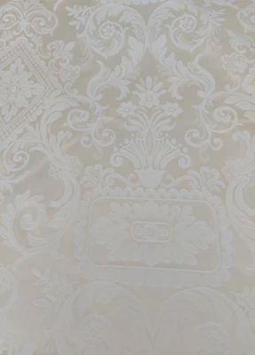 £5 • Buy Pair Of Curtains 53L X 65W Cream Gold Lined Tab Top