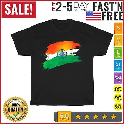 India Independence Day 15 August Indian Flag Patriotic Vintage T Shirt Men Women • $11.87