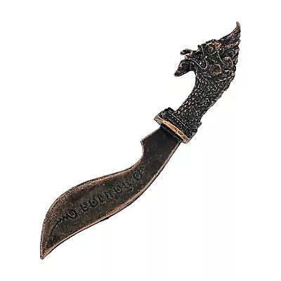 Phaya Naga Knife Meed Mor Thai Amulet Holy Dagger Magic Talisman Gold Brass • $16.99