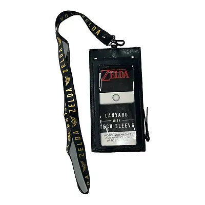 Zelda Lanyard Wallet With Tech Sleeve NWT • $15.99