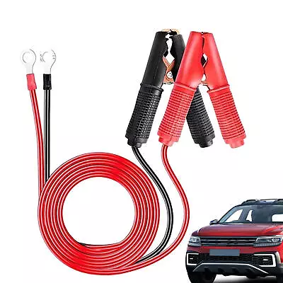 Car Battery Cable Car Jump Starter Connector Cable Battery Alligator Clamp • $22.12