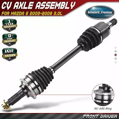 CV Axle Shaft Assembly For Mazda 6 2003-2008 3.0L Manual Trans Front Left Driver • $52.99