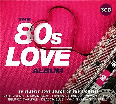 Various Artists : The 80s Love Album CD 3 Discs (2017) ***NEW*** Amazing Value • £3.35