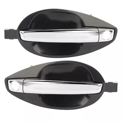 2pcs Outside Door Handles Front Driver Passenger Side For 03-08 HYUNDAI Tiburon • $26.99